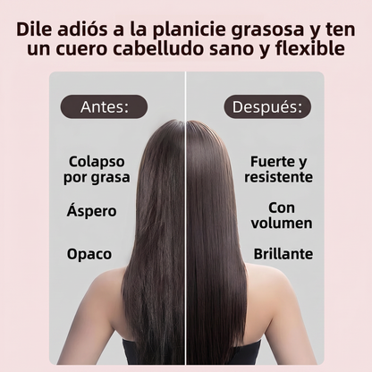 Masajeador Capilar 4 en 1 con Fototerapia, Dispensador de Sérum y Vibración Anticaída